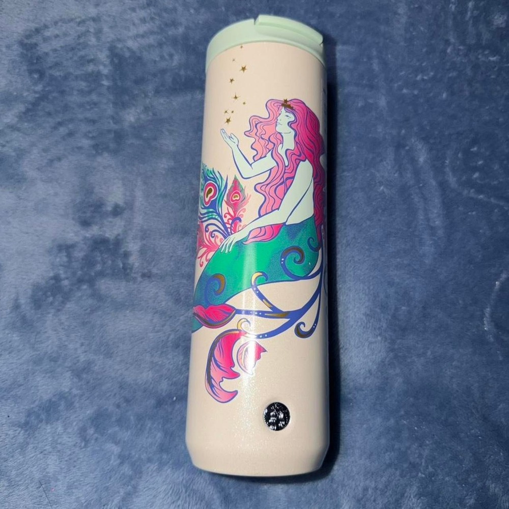 2024 Holiday Mermaid Siren Shimmer Star Dust Tumbler new